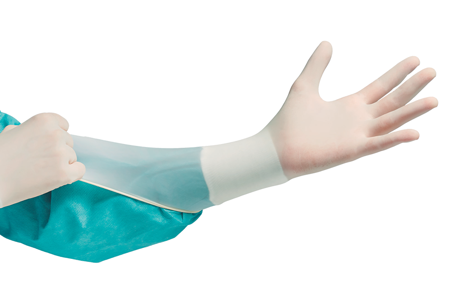 Guantes quirúrgicos de poliisopreno