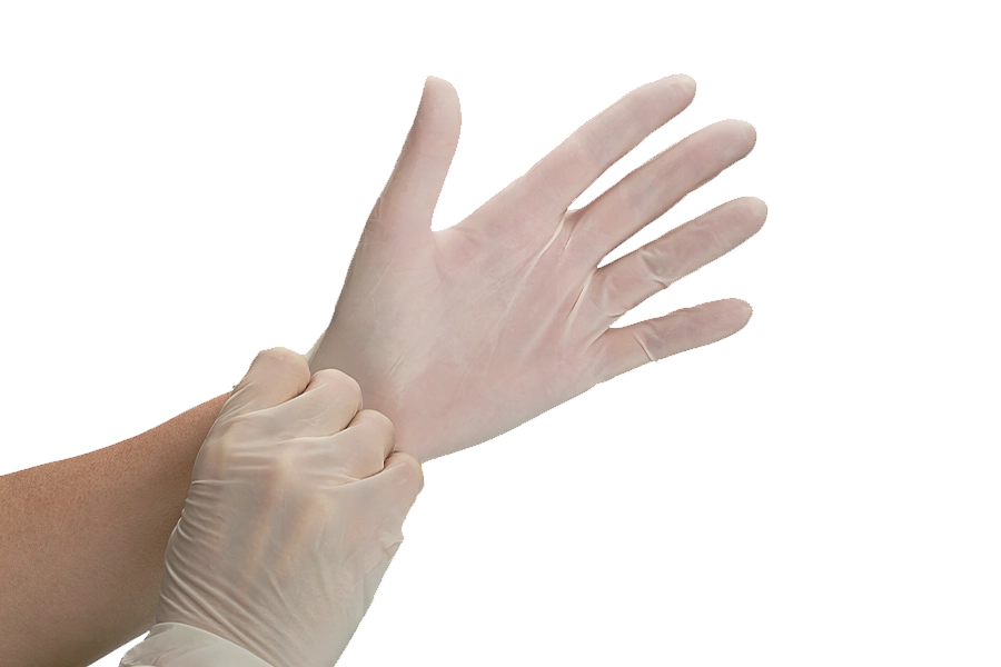 Guantes de vinilo