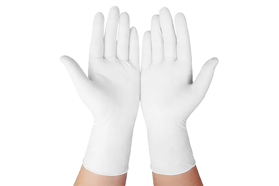 Guantes quirúrgicos de látex sin polvo